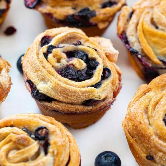 Cruffin Blueberry Muffin